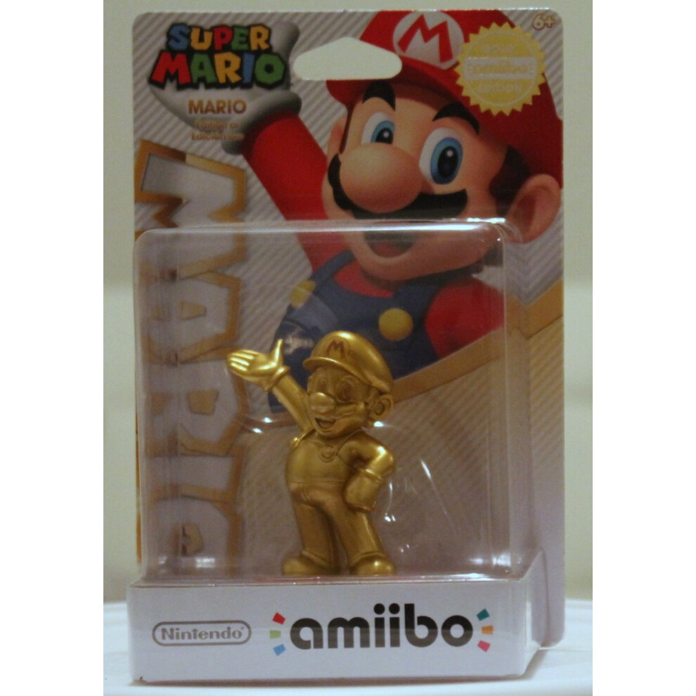 Mario - Gold Amiibo (Super Mario Bros Series)