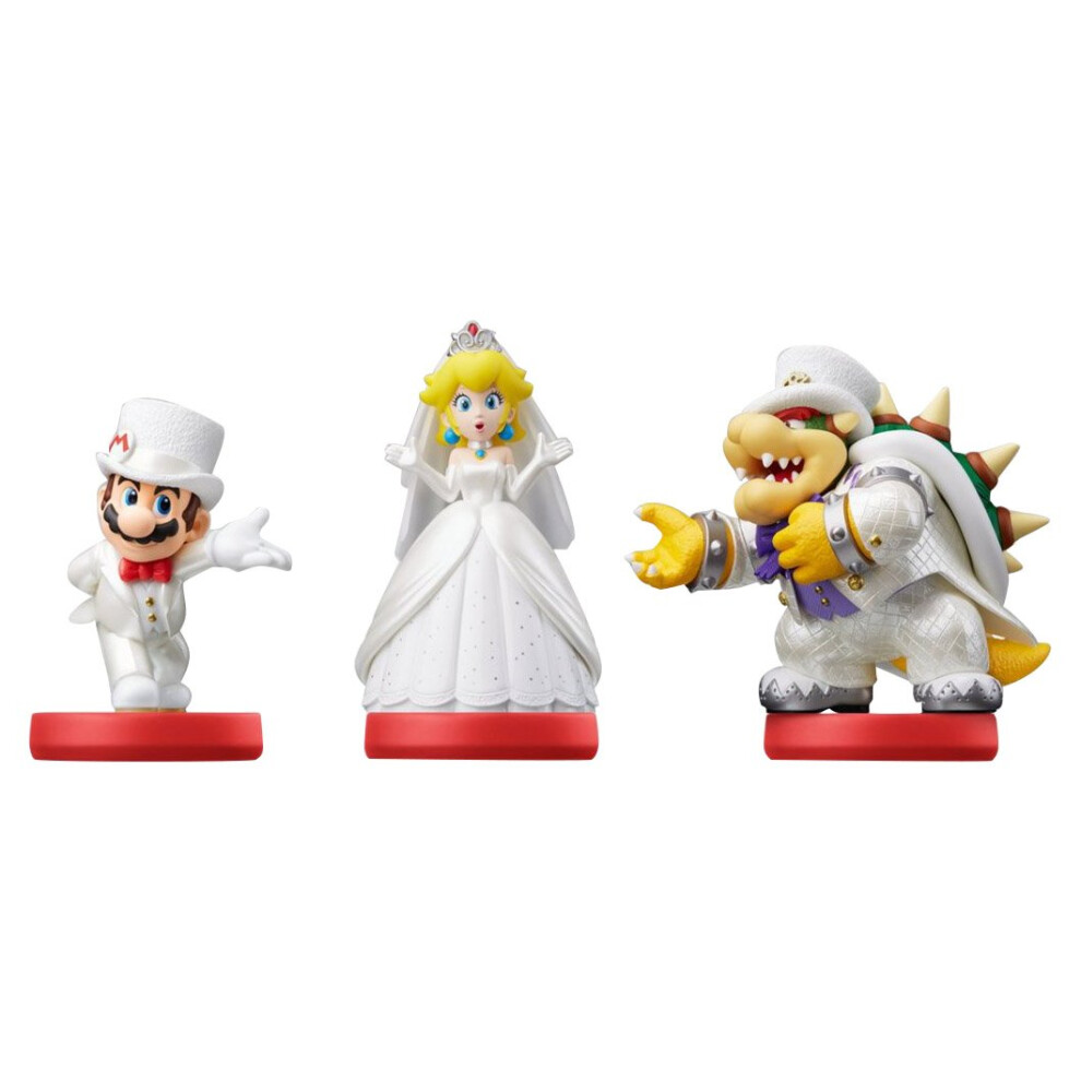 Amiibo - Mario/Peach/Bowser (Wedding 3-Pack) (SMO)