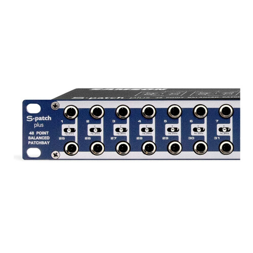 Samson Samson S-Patch Plus 48-Point Audio Patch Bay with 1/4-Inch Phone Conne 2