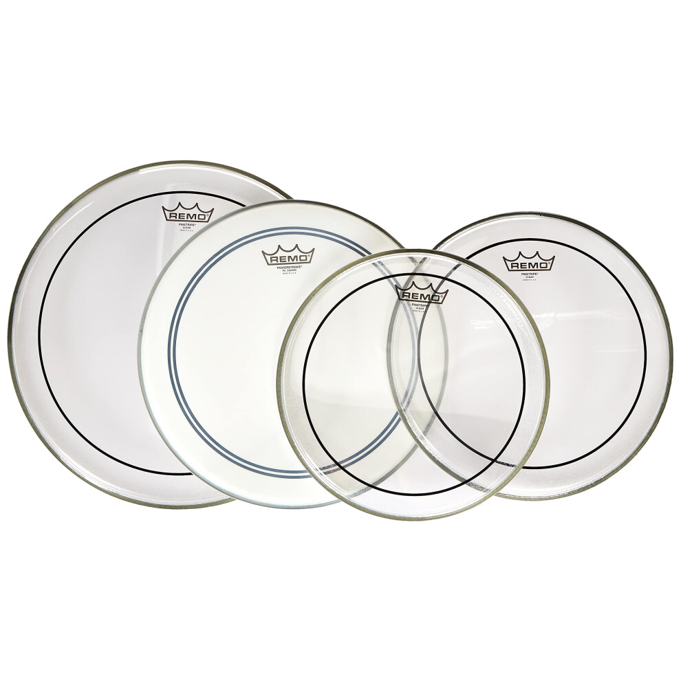 Remo Pinstripe Clear Drumhead Pack