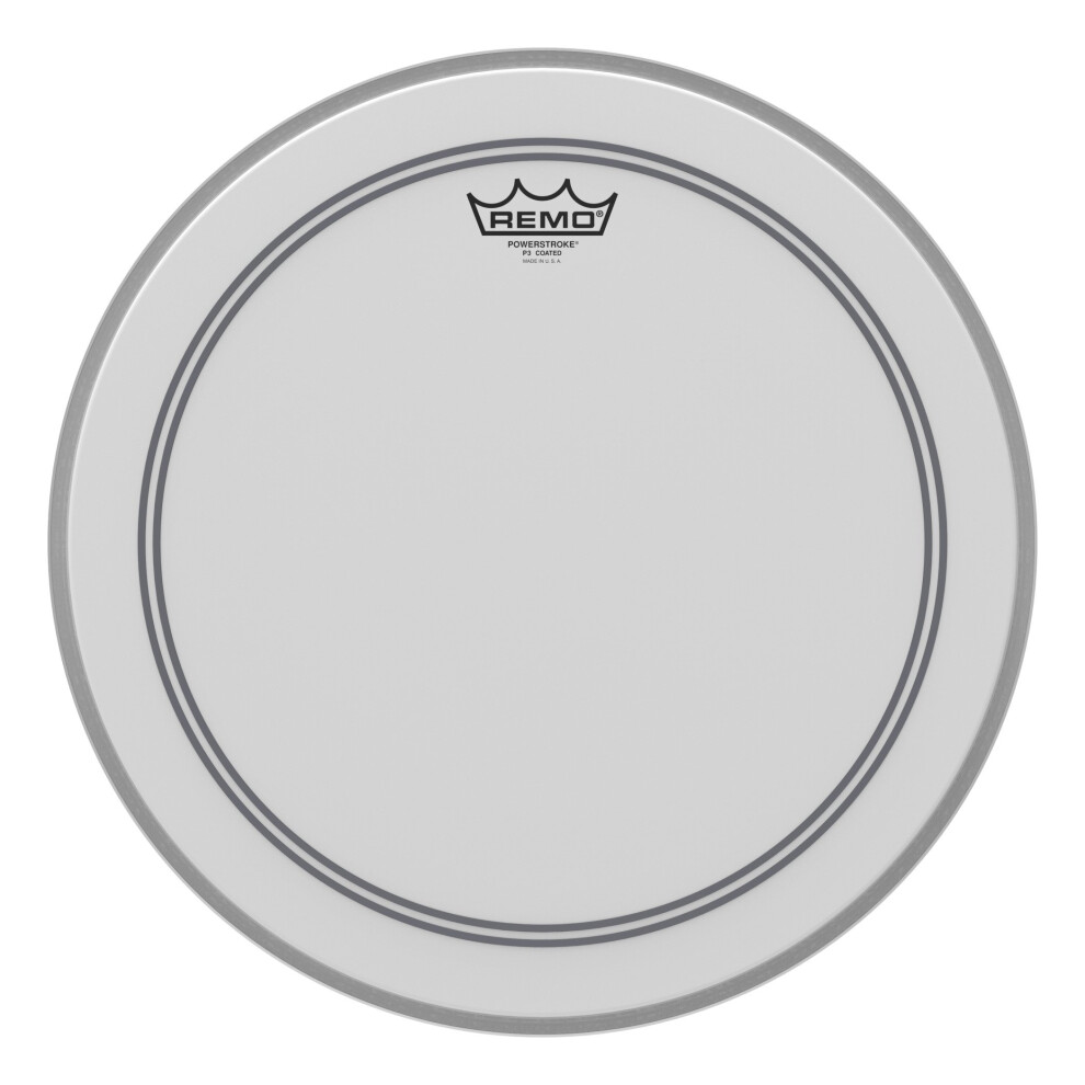 Remo Powerstroke P3 Coated Bass Drumhead  16""