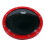 Remo RT-0010-58 10"" Red Tunable Practice Pad with Ambassador Ebony Dr 1