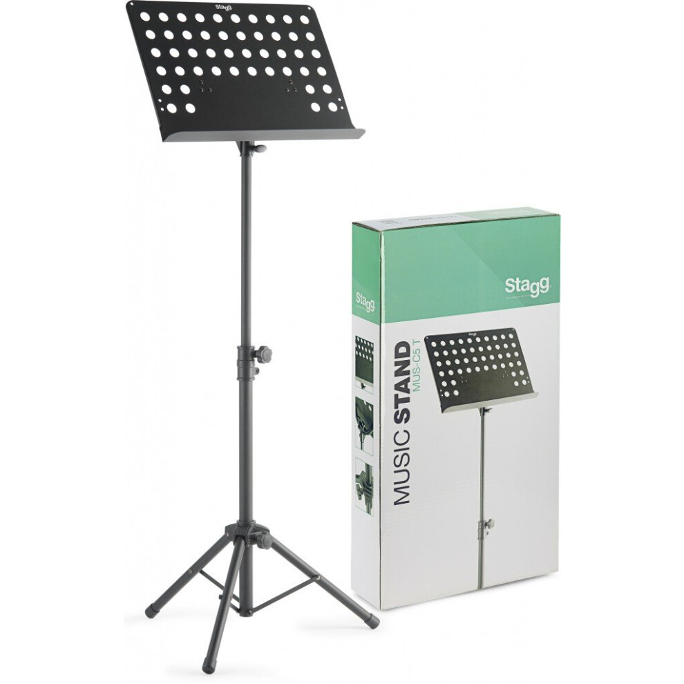 Stagg Heavy Duty Orchestral Vented Music Stand