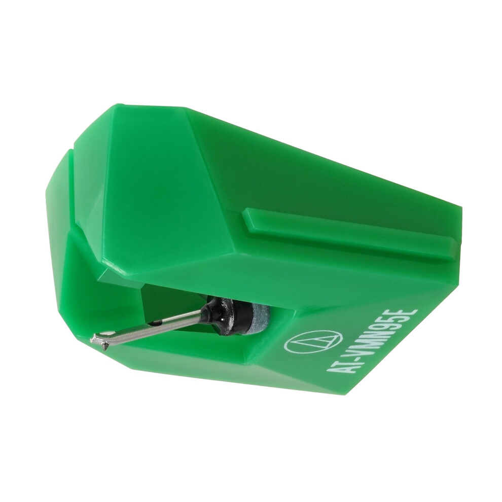 Audio-Technica AT-VMN95E Elliptical Replacement Turntable Stylus Green