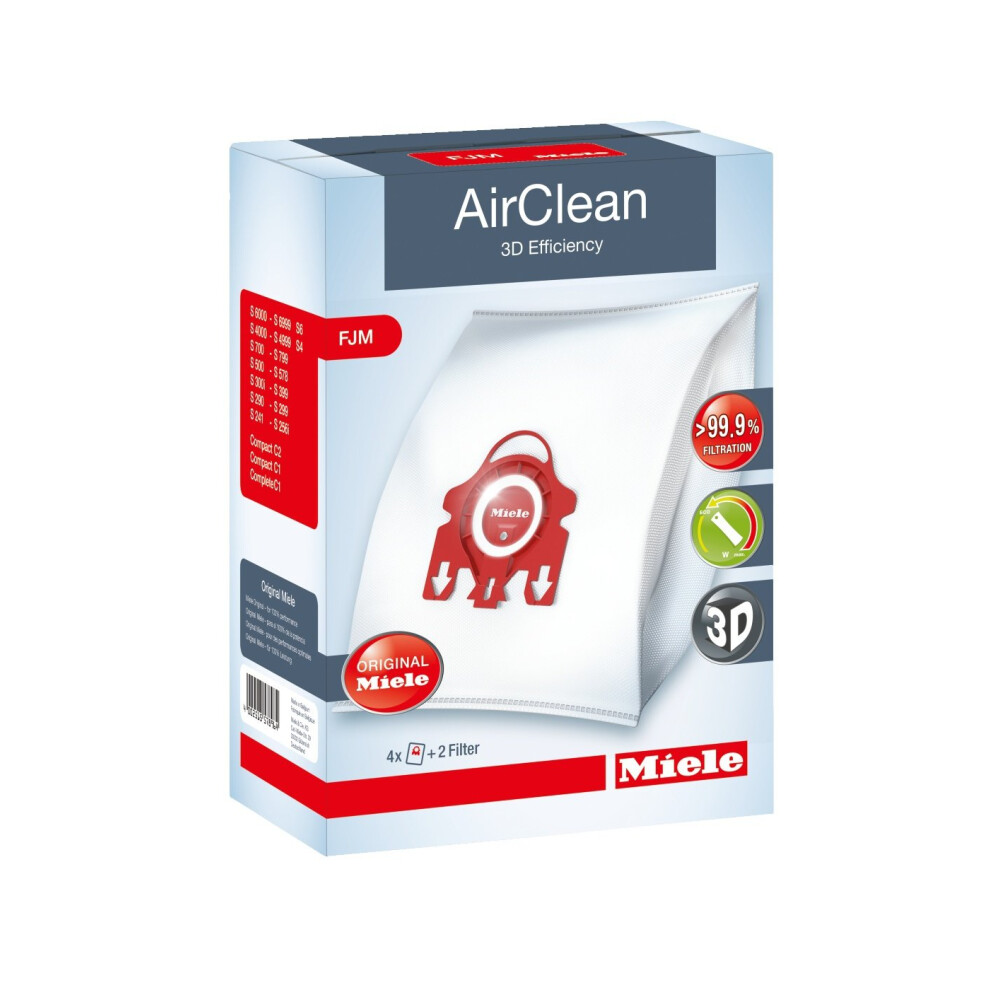 Miele Original AirClean 3D FJM Vacuum Cleaner Bags