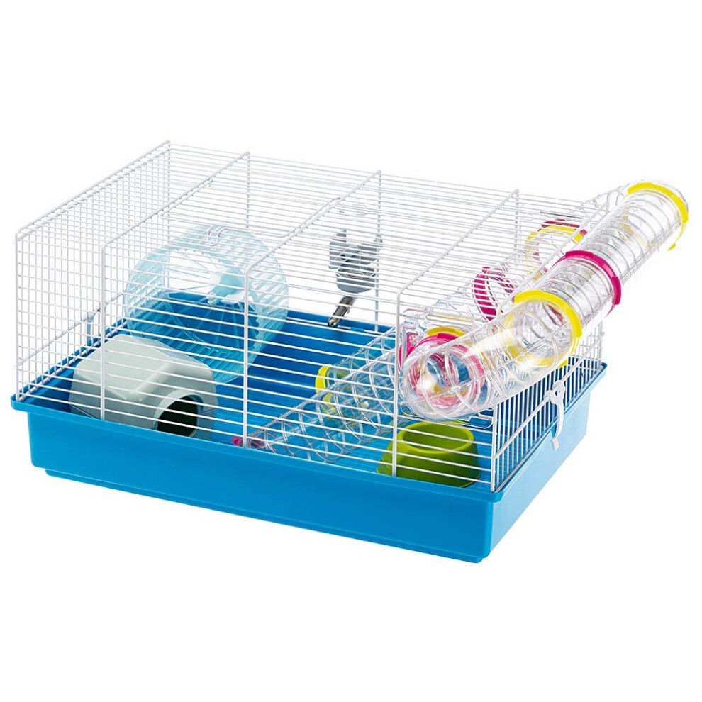 Ferplast Paula Small Hamster Cage | Fun & Interactive Cage Measures Me