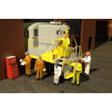 Bachmann Industries Miniature in scala HO Figure Meccaniche Treno (6 pezzi)