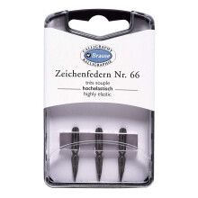 Brause Dessin 66 Nib (Pack of 3)