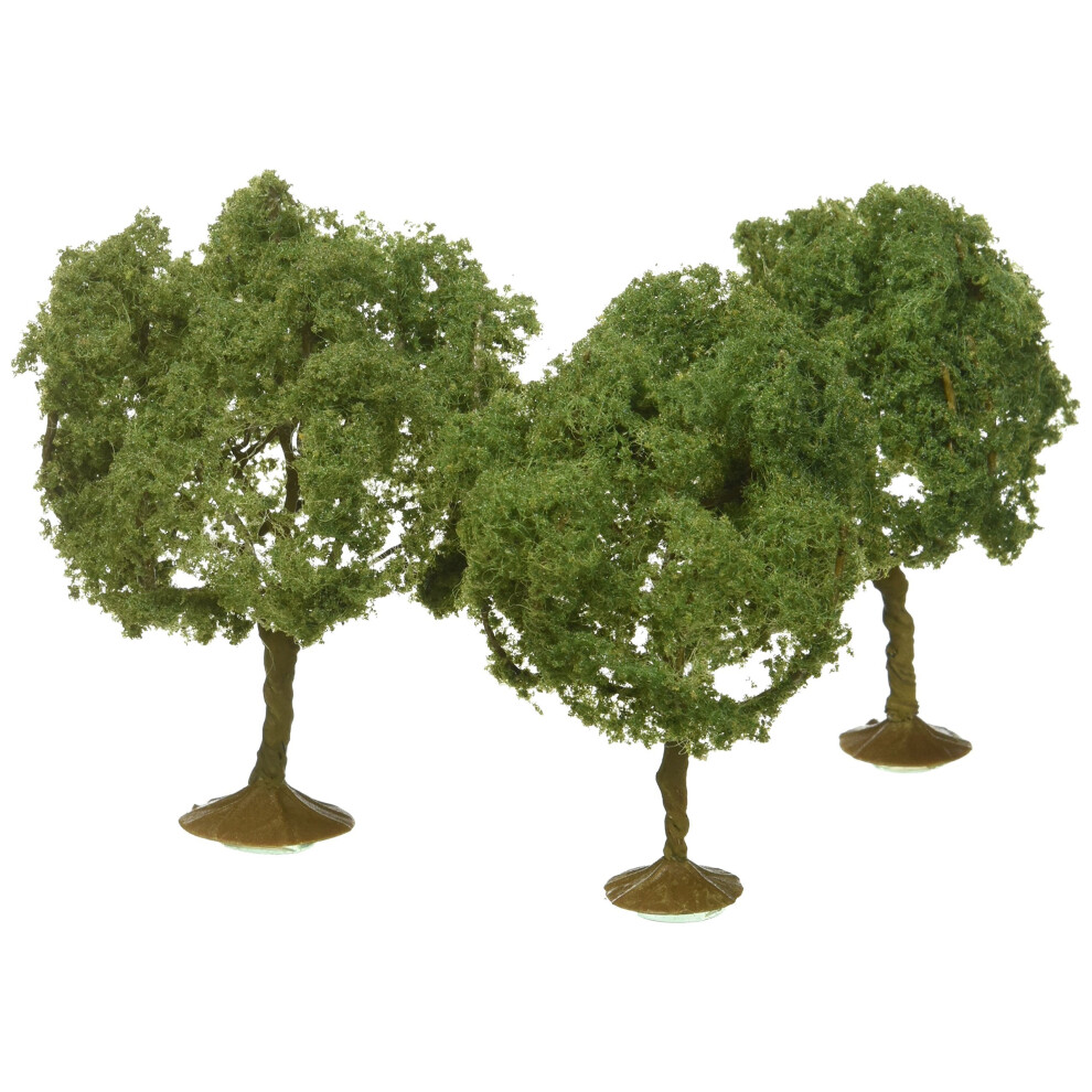 Bachmann Trains SceneScapes Oak Trees (3 Piece)  3-3 1/2""