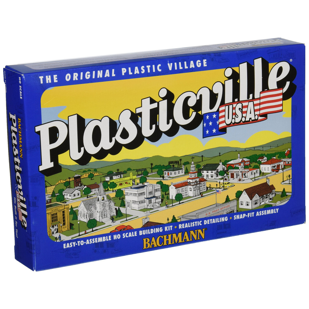 Bachmann Trains - PLASTICVILLE U.S.A. BUILDINGS - CLASSIC KITS - SPLIT