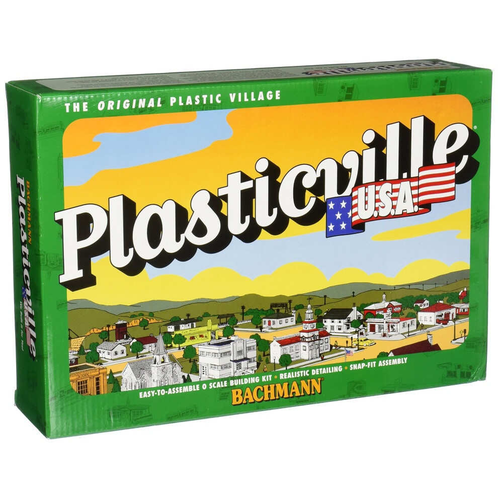 Bachmann Trains - PLASTICVILLE U.S.A. BUILDINGS - CLASSIC KITS - LOADI