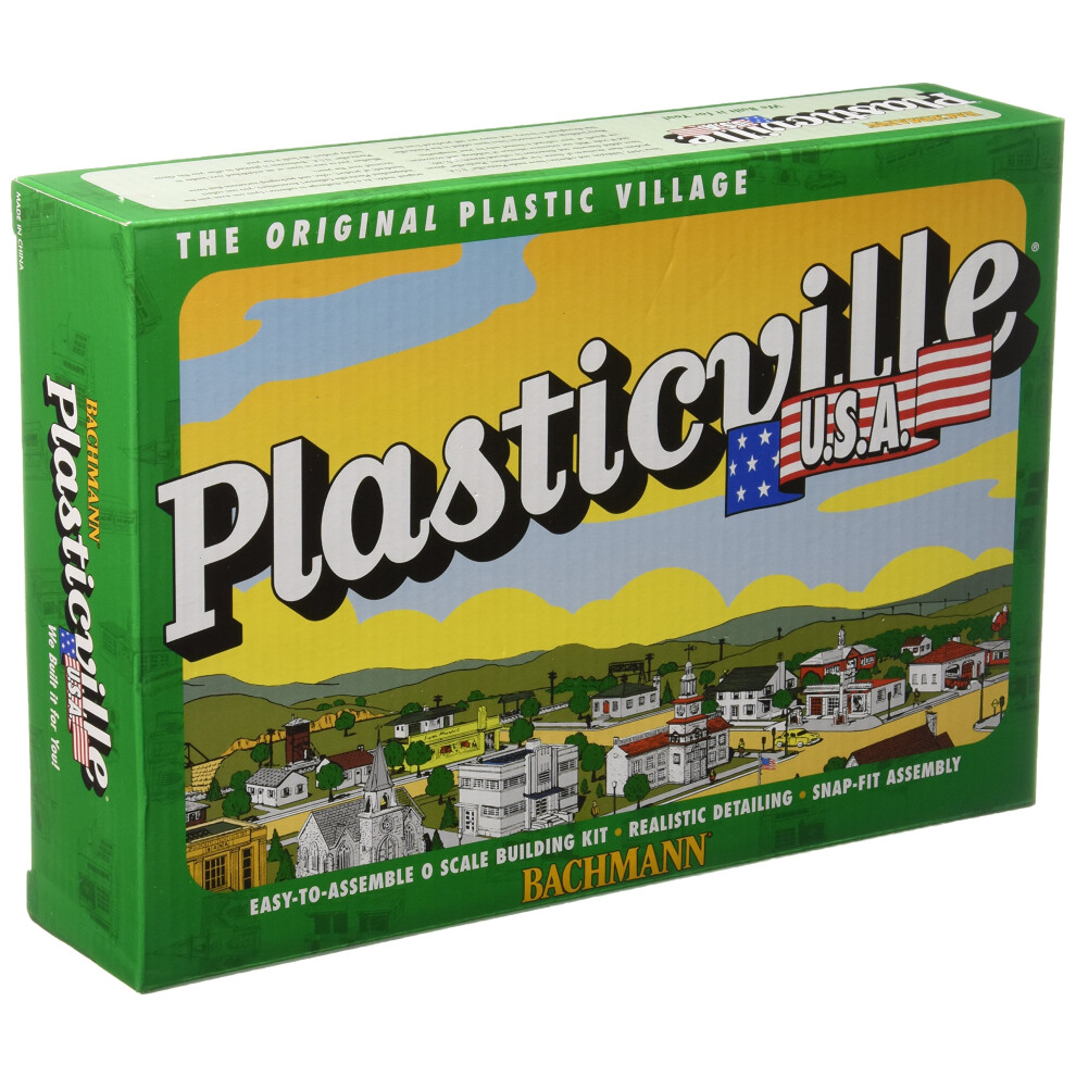 Bachmann Trains - PLASTICVILLE U.S.A. BUILDINGS - CLASSIC KITS - LOG C