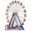 Faller 140312 Ferris Wheel HO Scale Building Kit 1