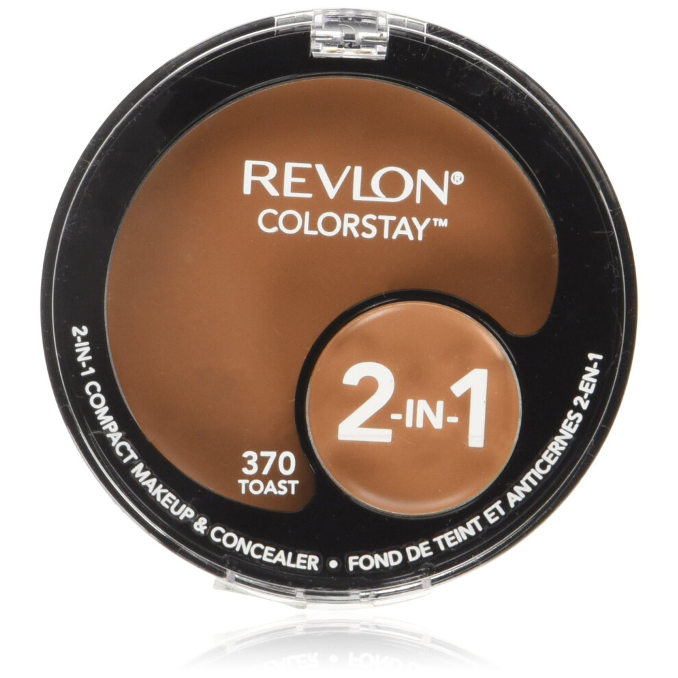 Revlon ColorStay 2-in-1 Compact Makeup & Concealer  Toast