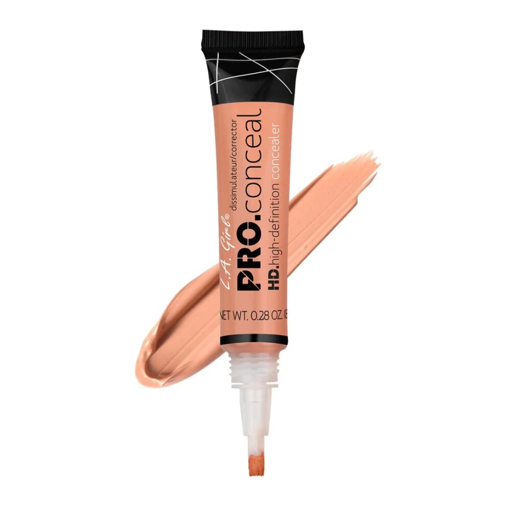 L.A. Girl Pro Conceal HD Concealer  Peach Corrector  0.28 Ounce