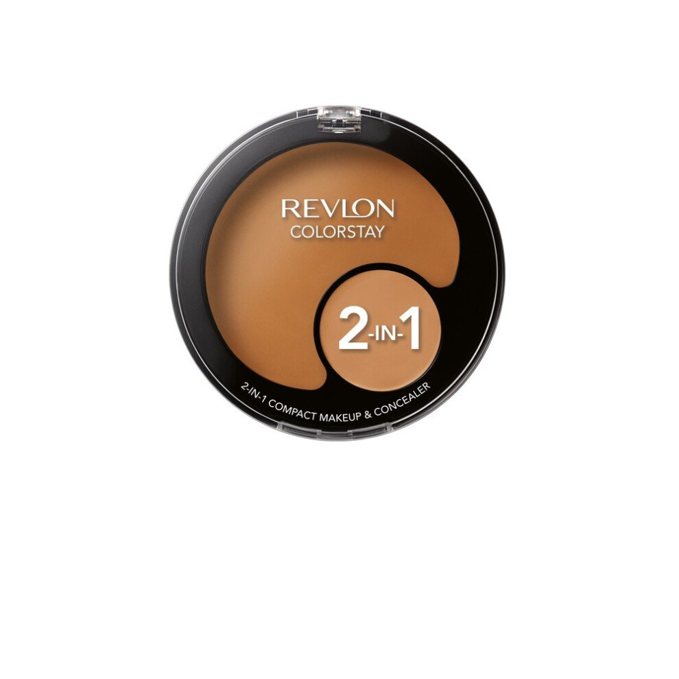 Revlon ColorStay 2-in-1 Compact Makeup & Concealer  Caramel