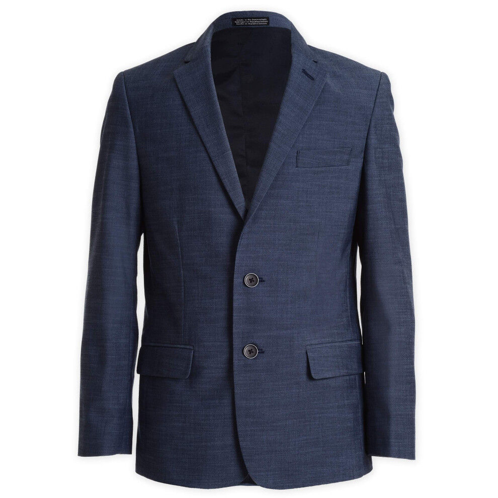 Calvin Klein Boys' Blazer Suit Jacket  2-button Single Breasted Closur