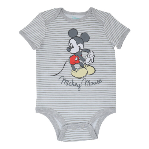 Disney Σετ Ρούχων 4 Τεμαχίων Disney Mickey Mouse για Μωρά 0-3 Μηνών 1