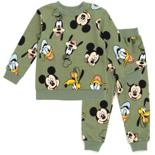 Ensemble Fleece Sweatshirt et Pantalon Jogger Disney Mickey Mouse 18 Mois