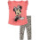 Disney Disney Minnie Mouse Σετ Μπλούζα και Κολάν για Κορίτσια 3Ε Dark Pink 1