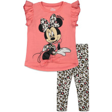 Disney Minnie Mouse tipego lny pl s leggings szett stt rzsaszn 4T