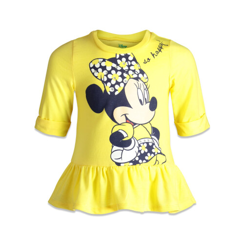 Disney Disney Minnie Mouse Φλοράλ Σετ T-Shirt και Κολάν για Κορίτσια 7-8 1