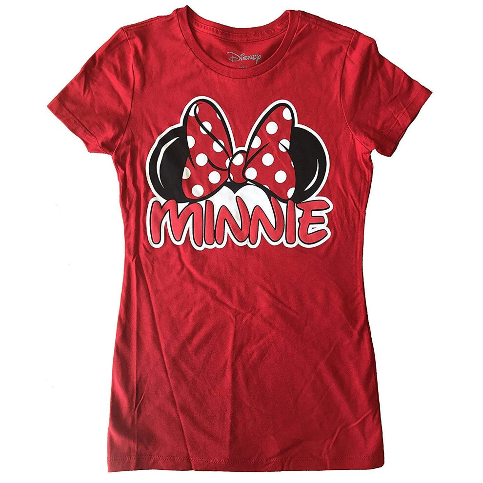 Disney Minnie Mouse Junior's Family T-Shirt - Large