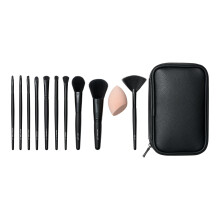 e.l.f. Full Face & Eye Makeup Brush Set 11 Makeup Brushes For Foundat