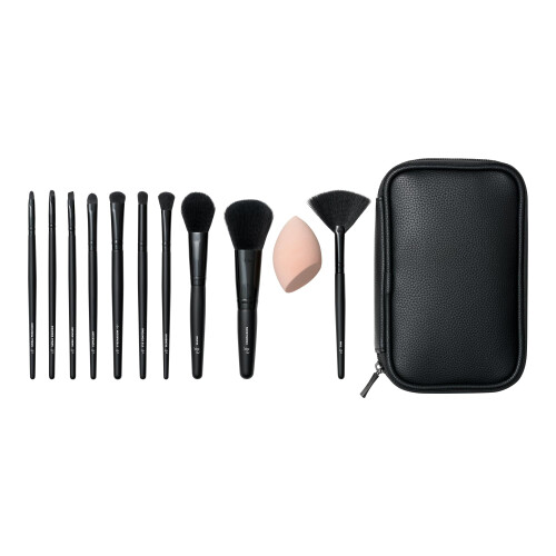 e.l.f. e.l.f. Full Face & Eye Makeup Brush Set  11 Makeup Brushes For Foundat
