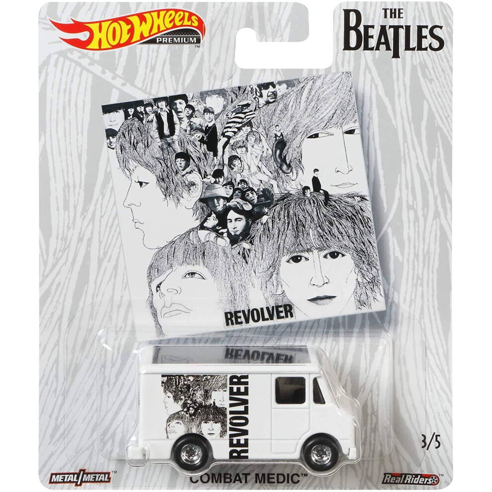 Hot Wheels The Beatles Series Combat Medic 3/5  White