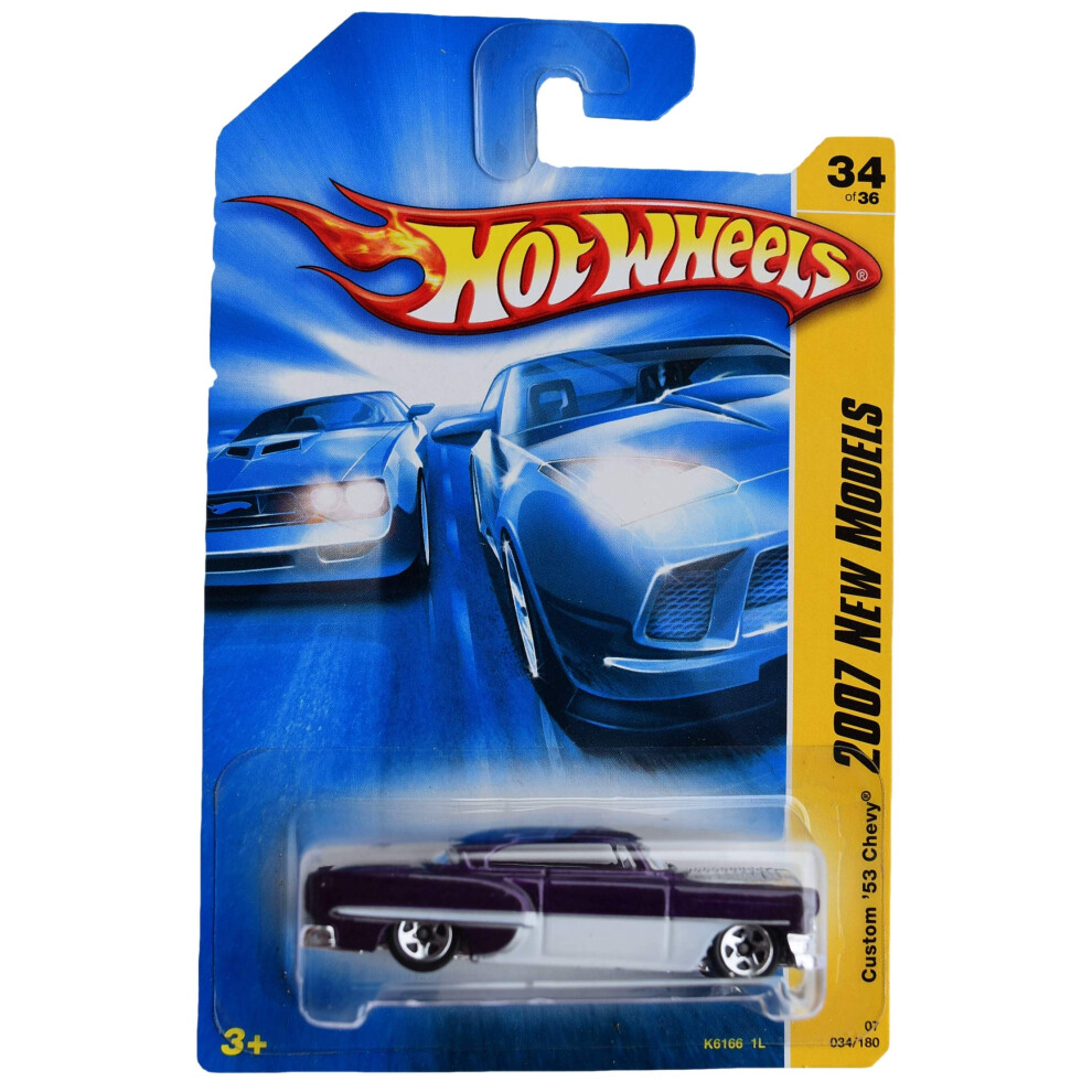 Hot Wheels Custom '53 Chevy 34/180  Purple/White