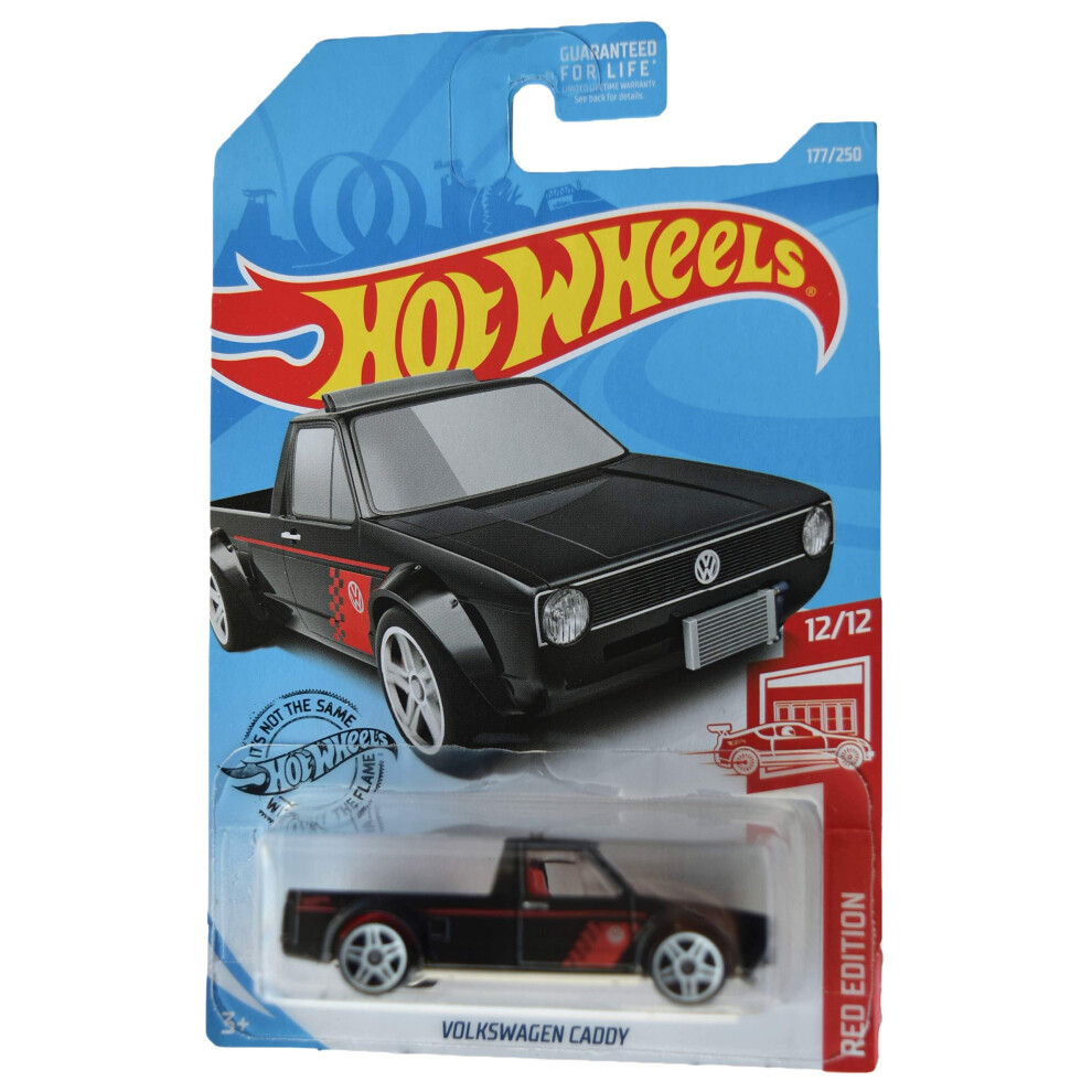 Hot Wheels Red Edition 12/12 Volkswagen Caddy 177/250  Black