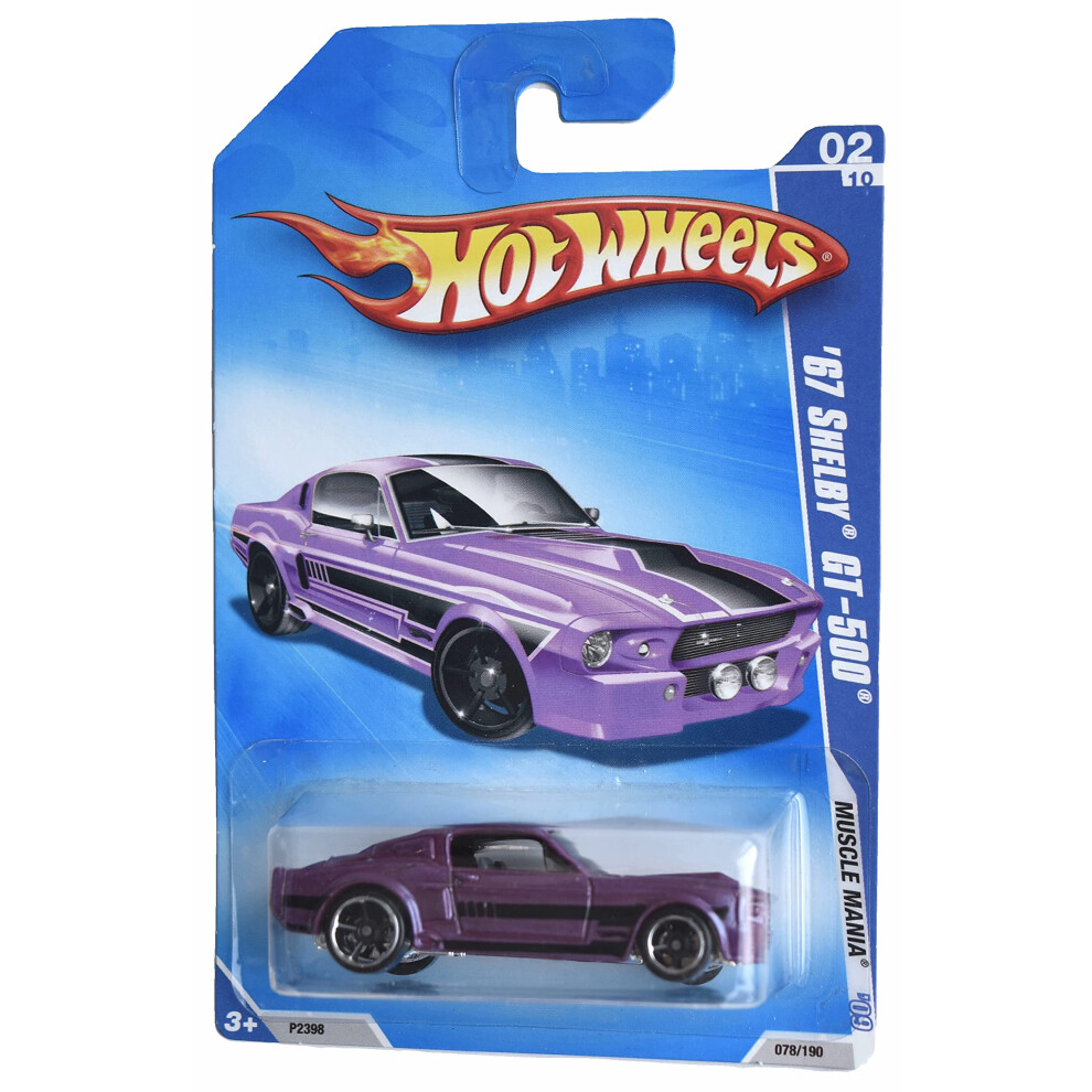 Hot Wheels '67 Shelby GT 500  Muscle Mania 2/10