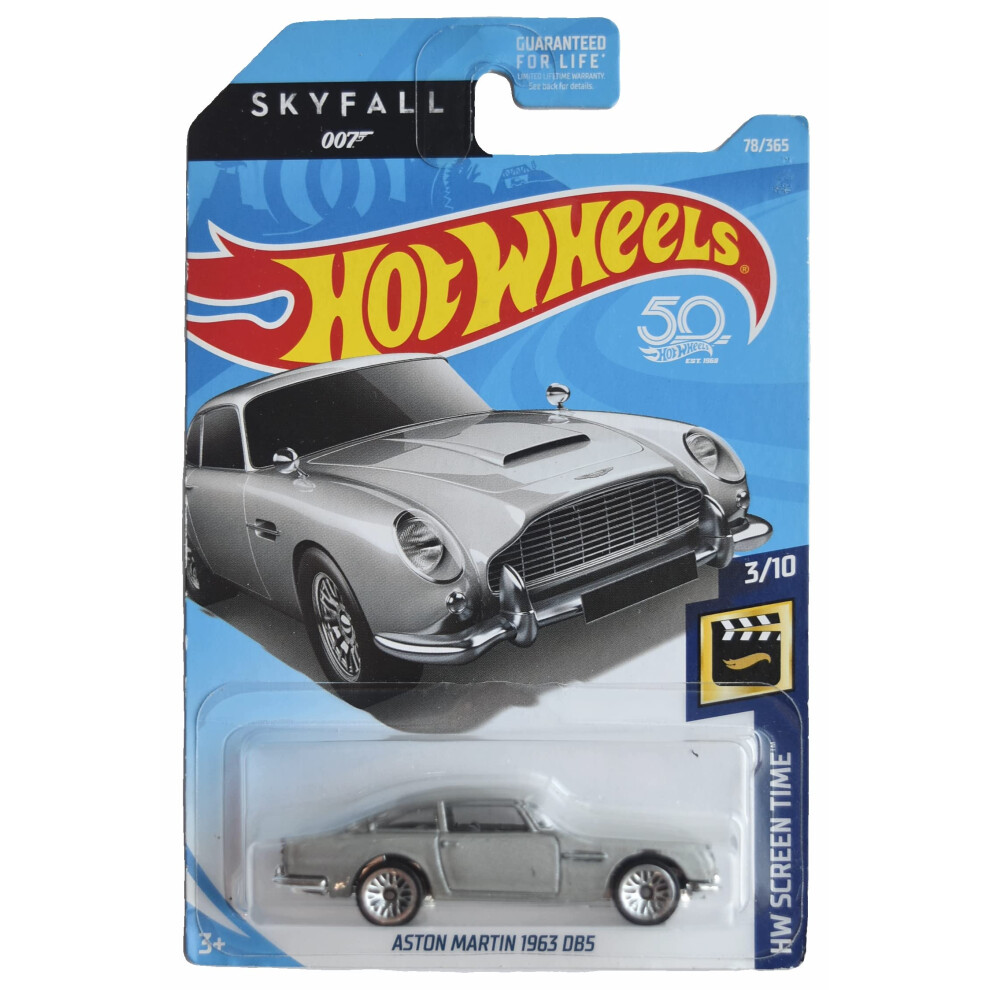 Hot Wheels Aston Martin 1963 DB5  HW Screen Time 3/10