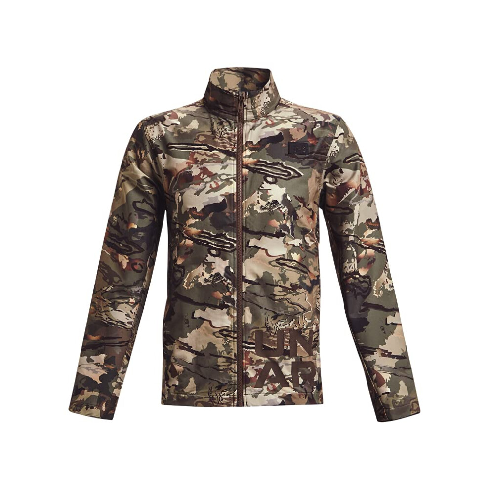 Under Armour mens Hardwoods Graphic Jacket  Ua Forest All Season Camo