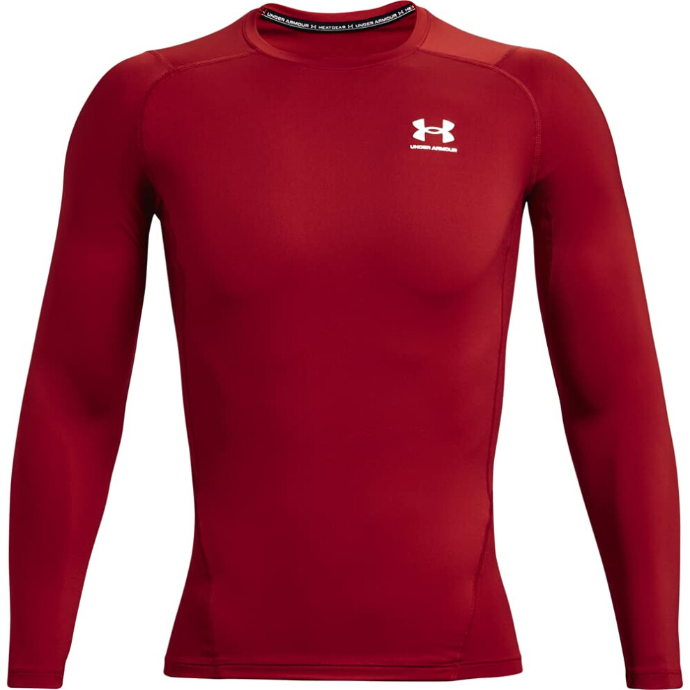 Under Armour Men's Armour HeatGear Compression Long-Sleeve T-Shirt  Fl