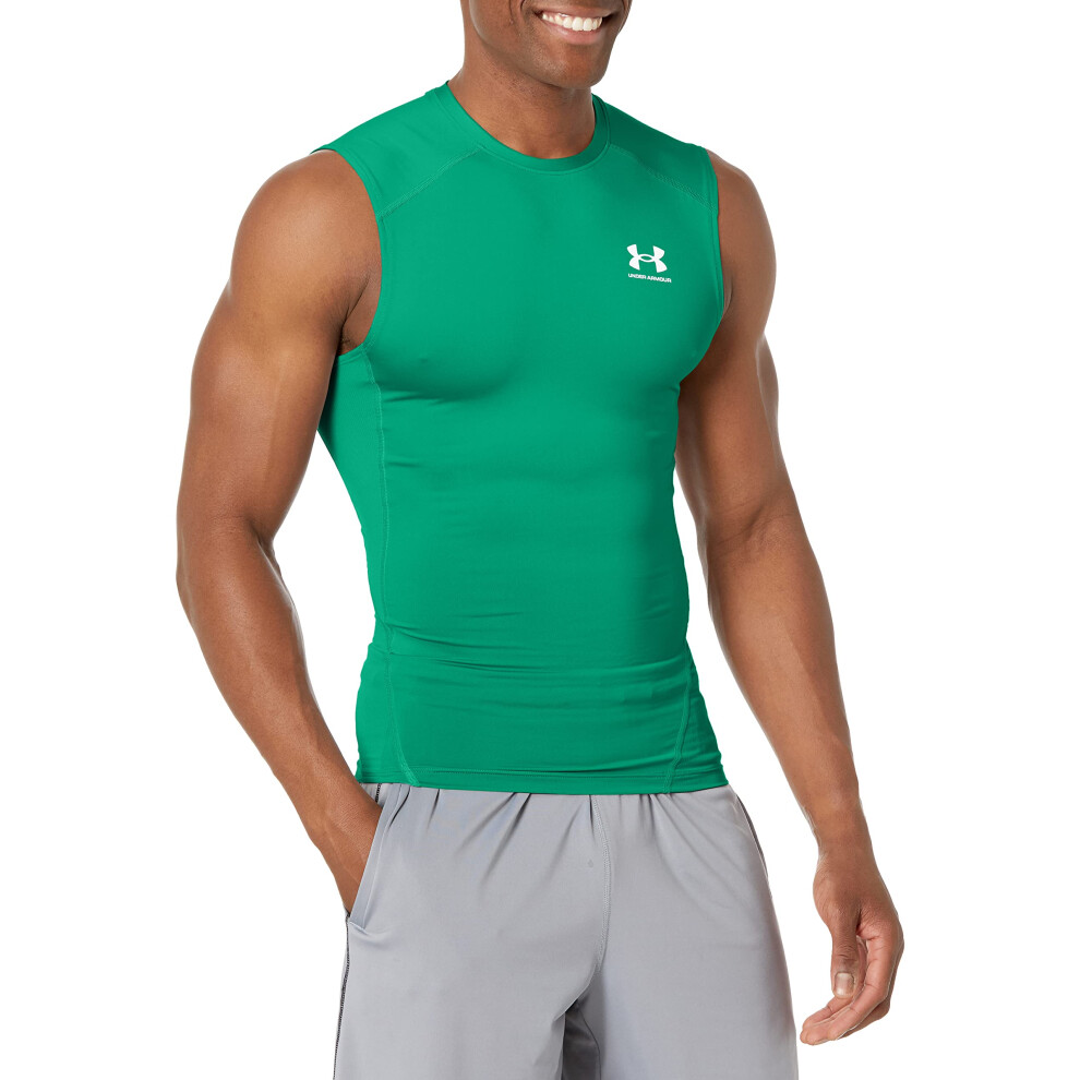 Under Armour Men's Armour HeatGear Compression Sleeveless T-Shirt  (30