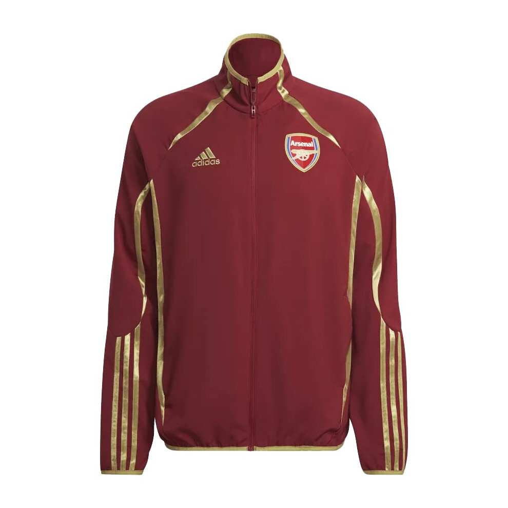 adidas ARSENAL TEAMGEIST WOVEN JACKET (as1  alpha  m  regular  regular