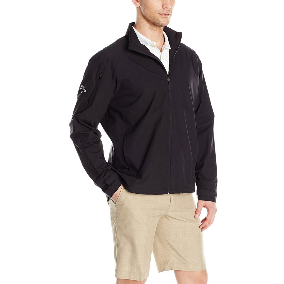 Callaway Men's Long Sleeve Full-Zip Wind Jacket  Wind And Water Resist