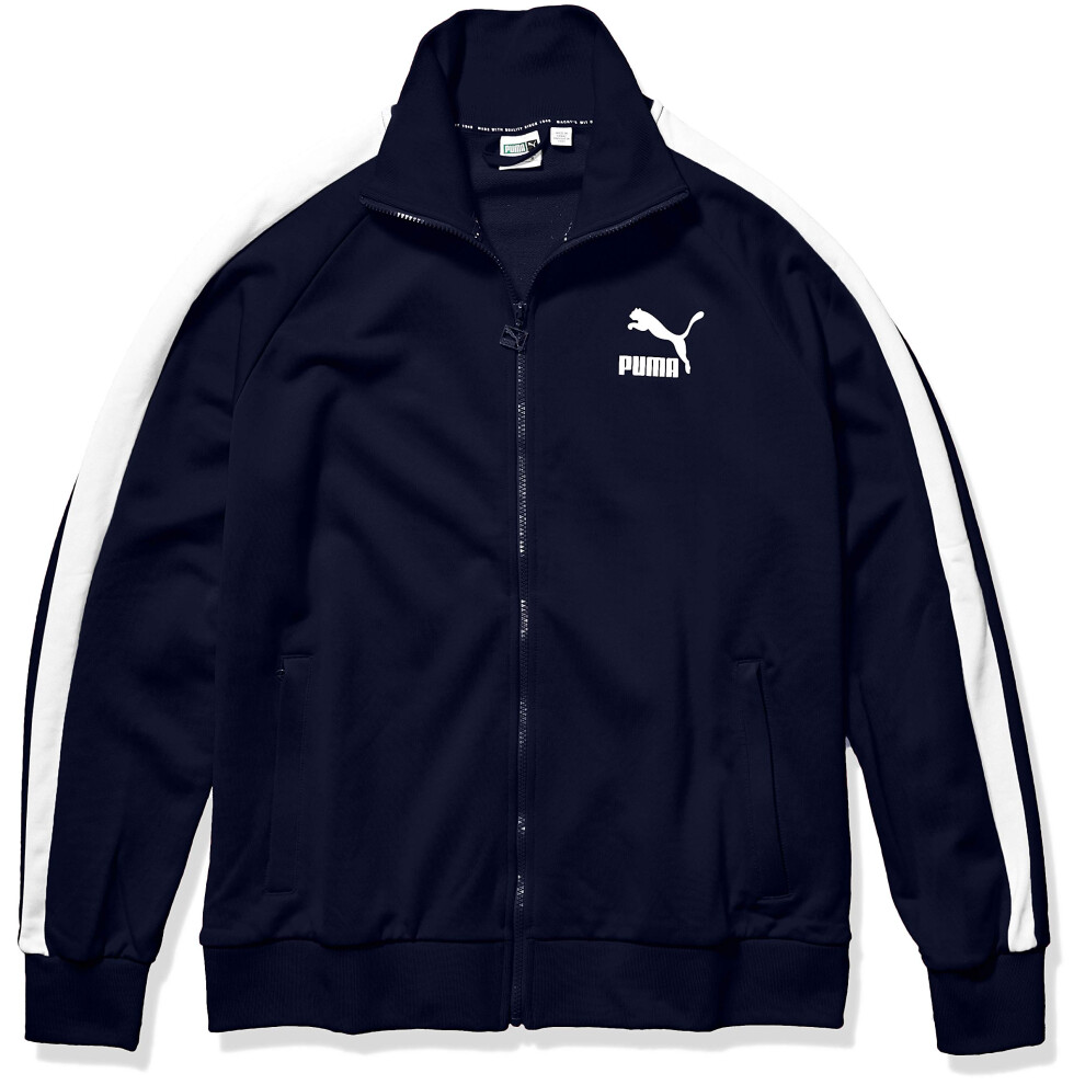 PUMA Men's Iconic T7 Track Jacket  Peacoat  S