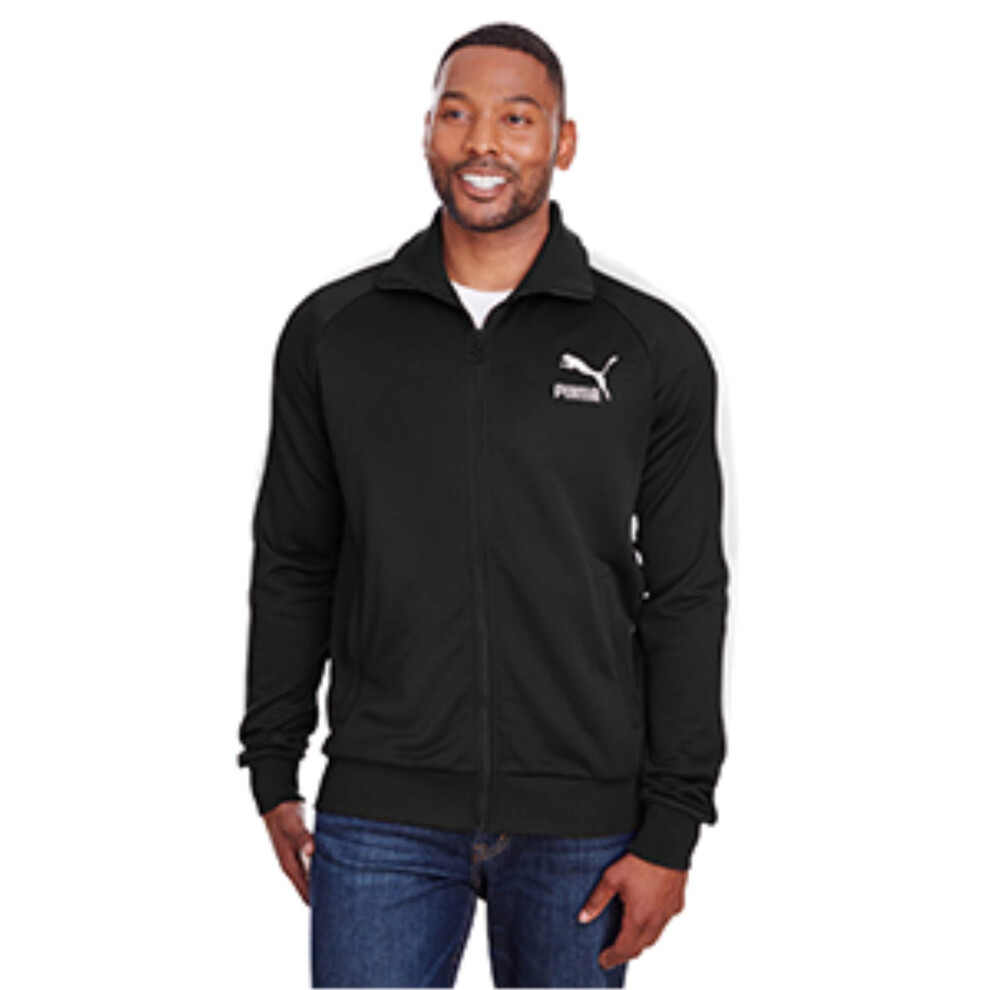 Puma Sport Adult Iconic T7 Track Jacket M PMA BLK/ PMA WHT