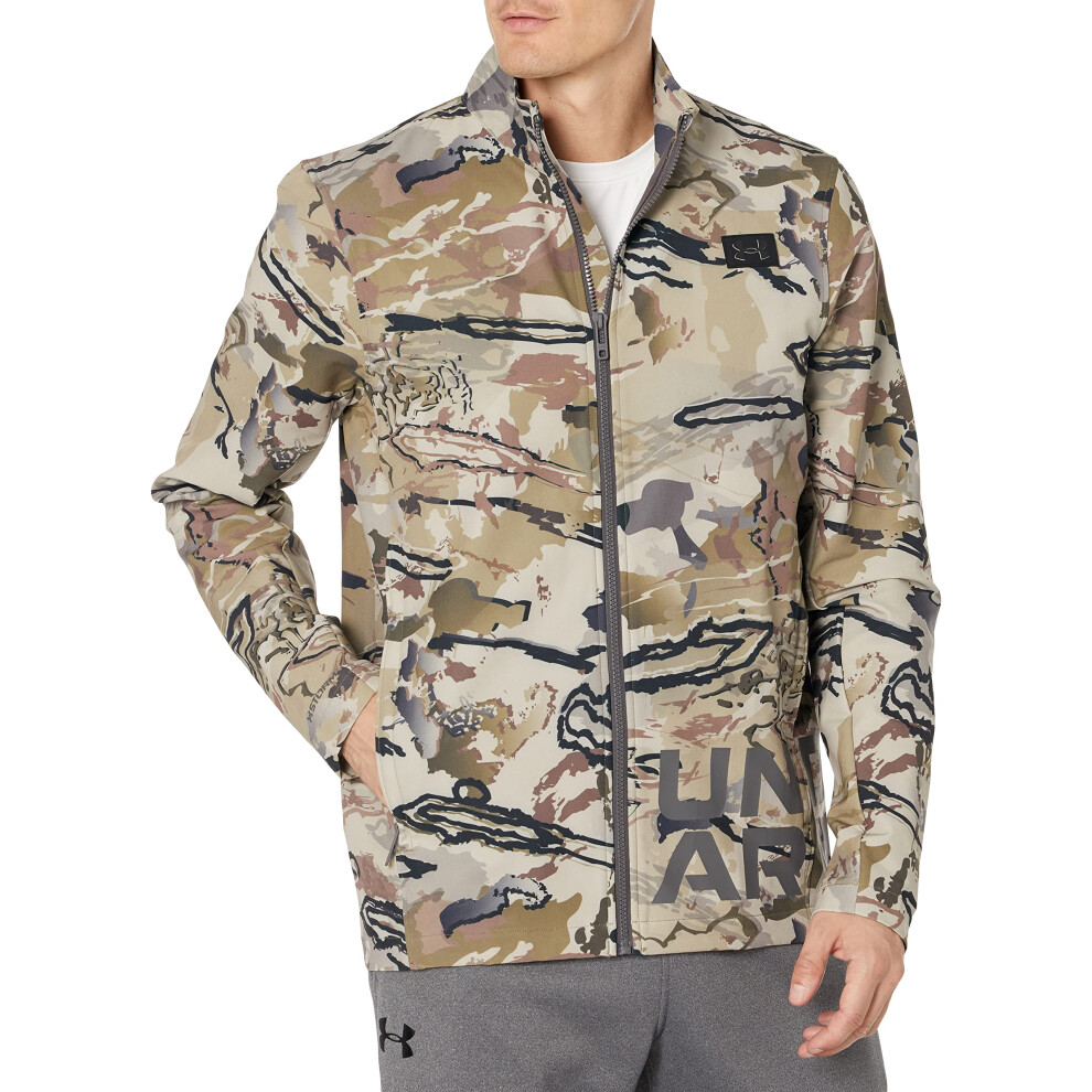 Under Armour mens Hardwoods Graphic Jacket  Ua Barren Camo (999)/Black