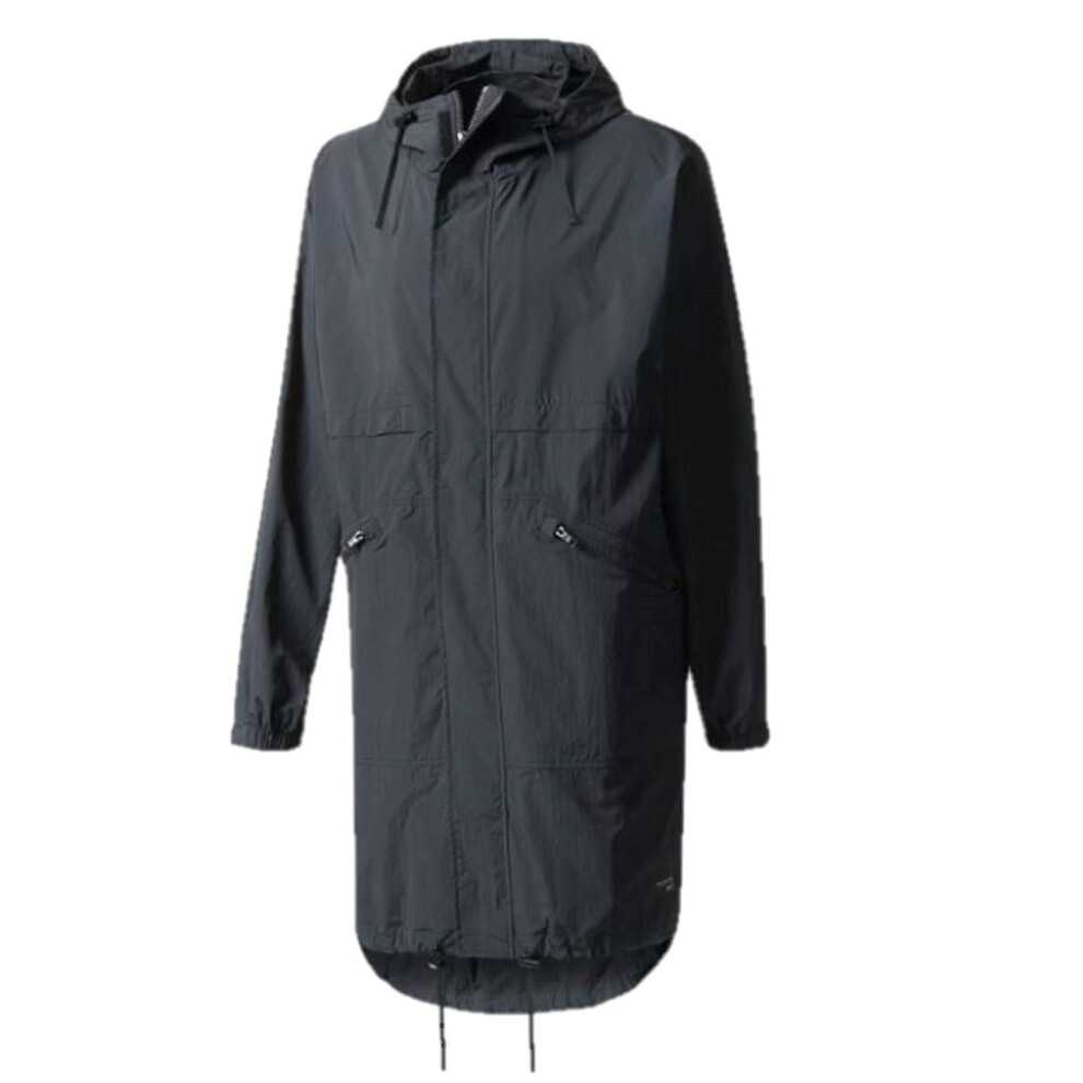 adidas Originals Men's EQT Parka (X-Large  Black)