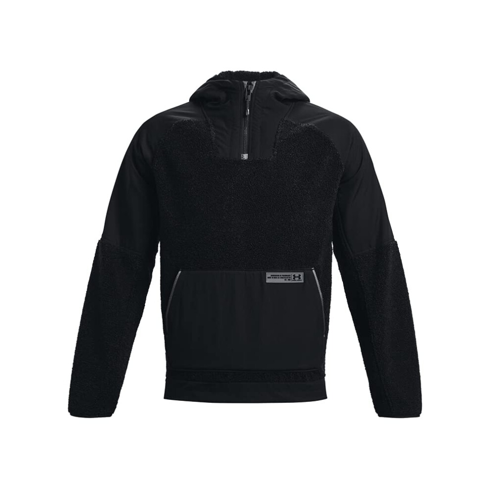 Under Armour mens Mission Boucle Anorak  Black (001)/Pitch Gray  X-Lar