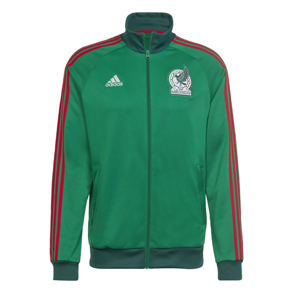 adidas Men's Soccer Mexico DNA Track Top Jacket (X-Large)