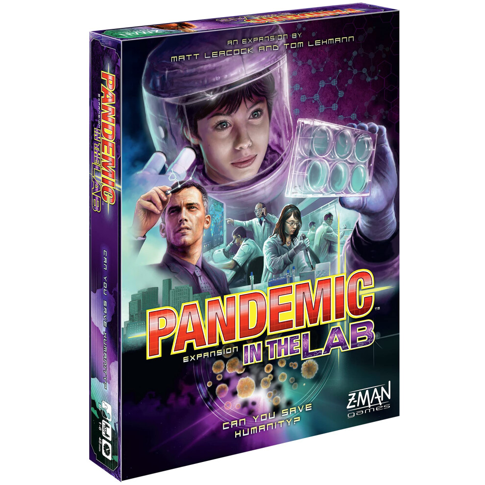 Pandemic in the Lab Board Game EXPANSION | Family  Strategy  Cooperati