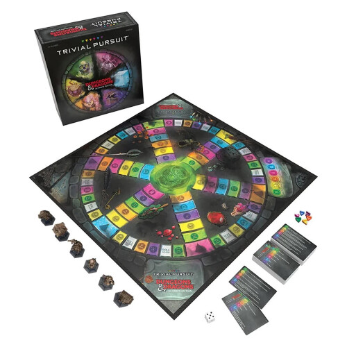USAopoly Dungeons & Dragons Ultimate Trivial Pursuit Board game