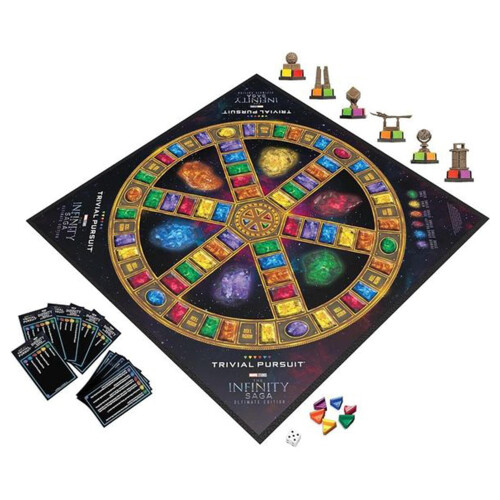 USAopoly Marvel The Infinity Saga Trivial Pursuit Gioco da Tavolo