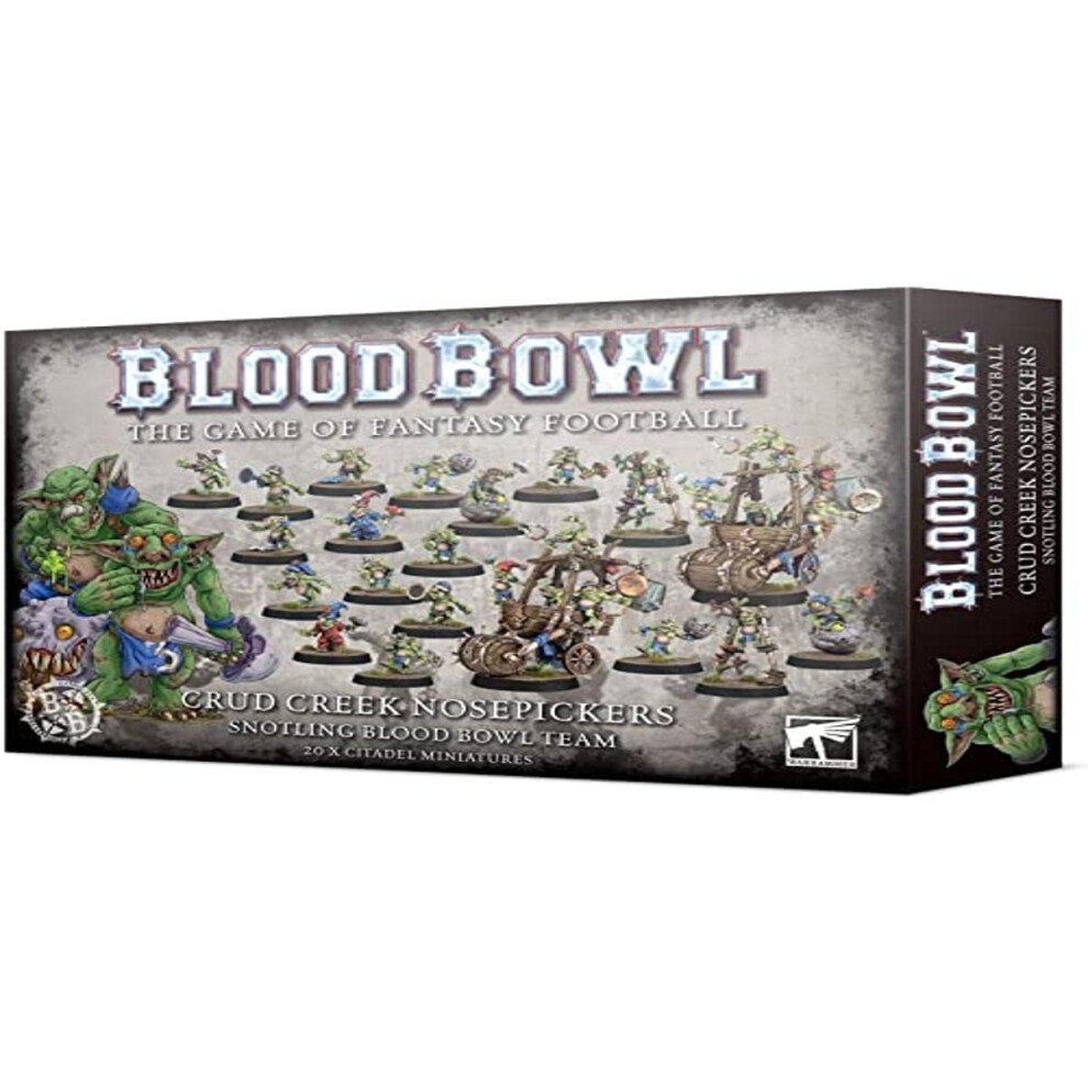 Warhammer Blood Bowl - Team Snotling : Crud Creek Nosepickers