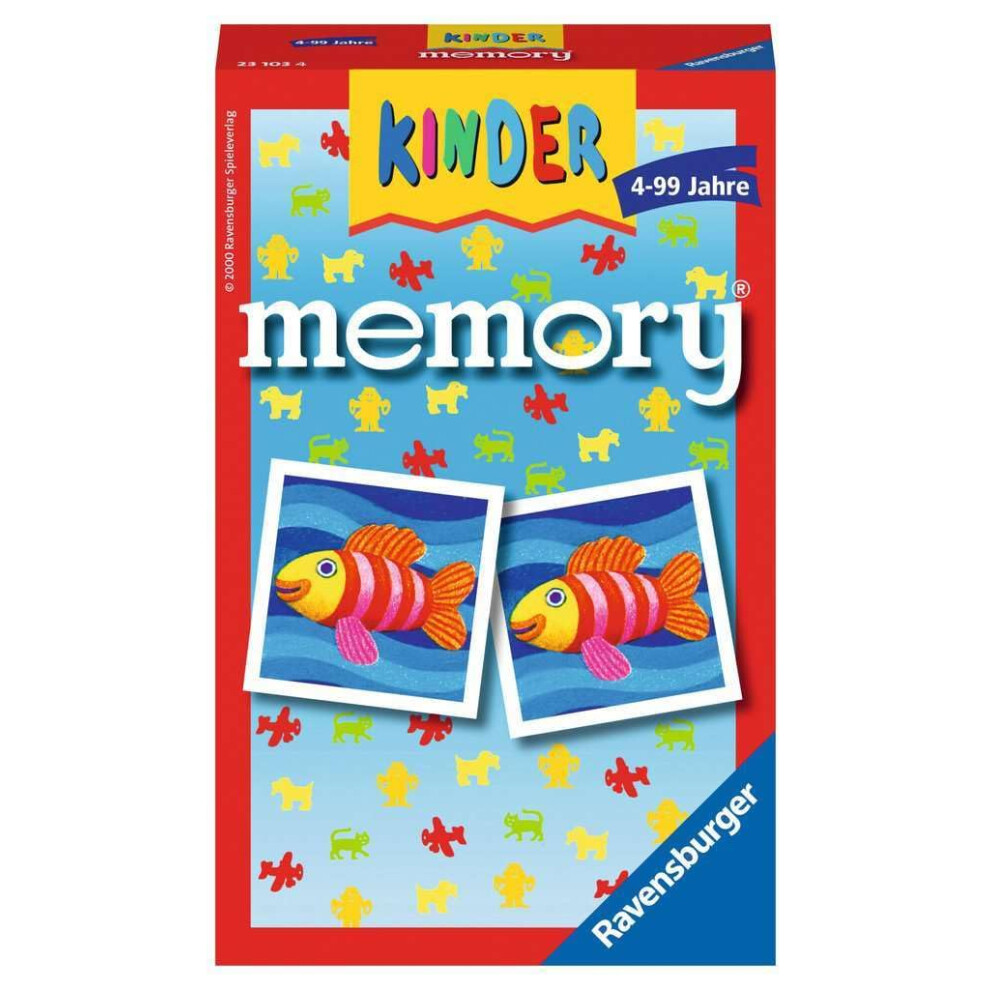 Ravensburger 23103 4 ""Children Memory Game